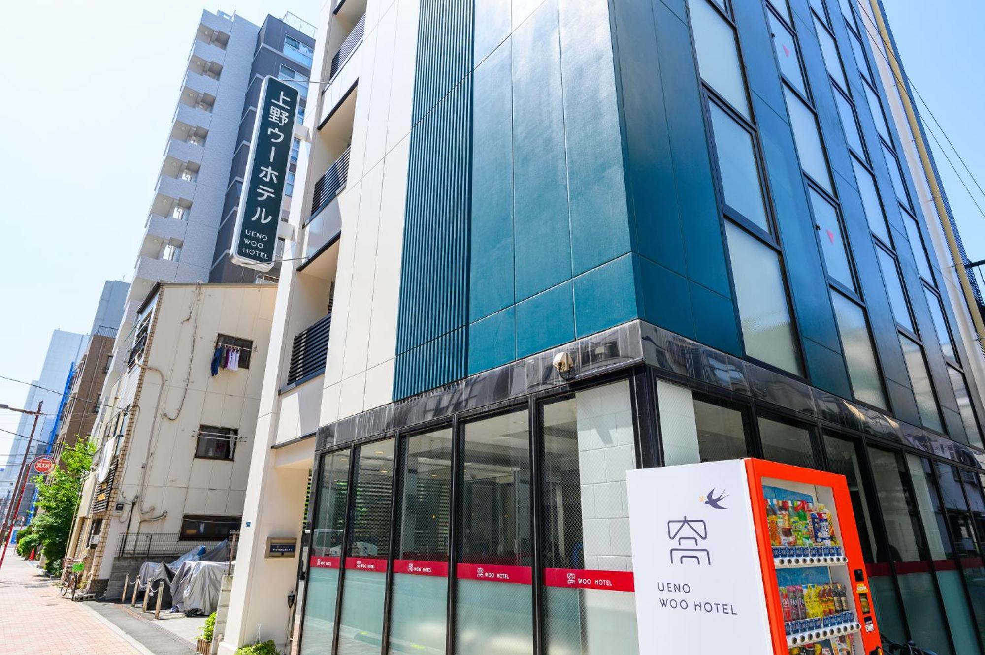 Ueno Woo Hotel Tokio Buitenkant foto